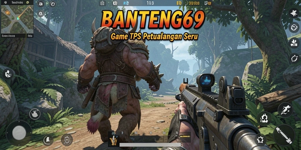 Screenshot gameplay BANTENG69 yang menunjukkan aksi mendebarkan di medan perang.