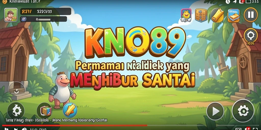Tangkapan layar menampilkan gameplay KNO89 yang mengasyikkan dan menenangkan.