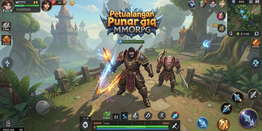 Tampilan seru dari gameplay MT777 yang menantang.