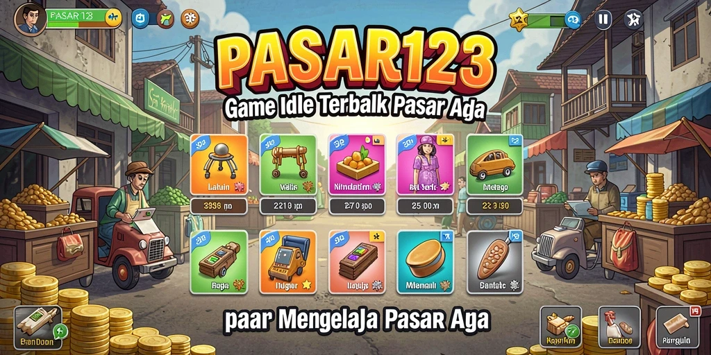 Tampilan gameplay PASAR123 yang menarik dan mengasyikkan.