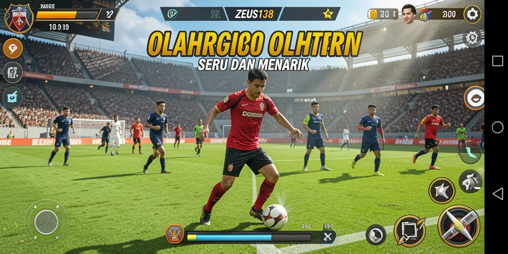 Tangkapan layar permainan <strong>ZEUS138</strong> menampilkan aksi intens dalam olahraga.
